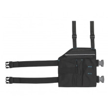 Tool pocket clip black 6 compartments (2pcs) HOGERT HT5K449