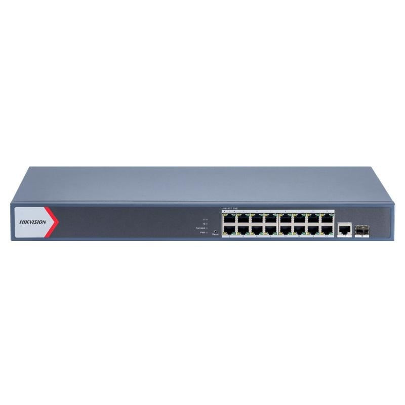 18-port, 16-port PoE switch Hik-vision DS-3E1518P-EI(V2)