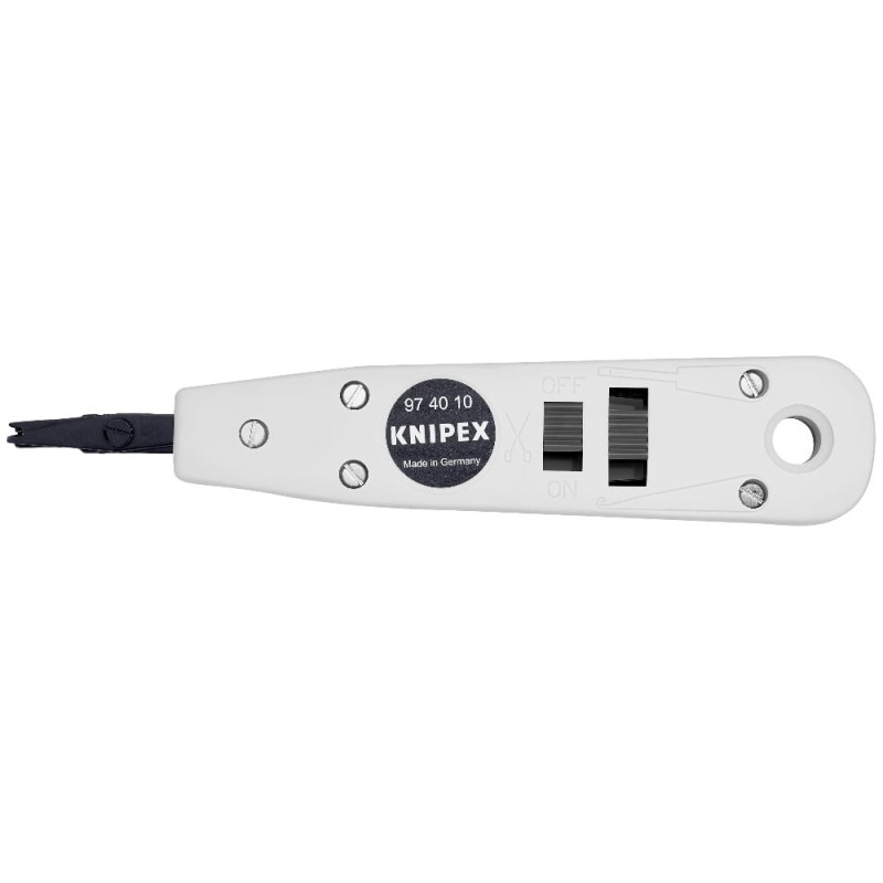 Crimping knife for network cables Knipex 97 40 10 (0.4-0.8mm)