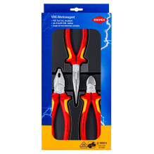 Electrician's pliers set Knipex 00 20 12 (3 pcs., 1000V)