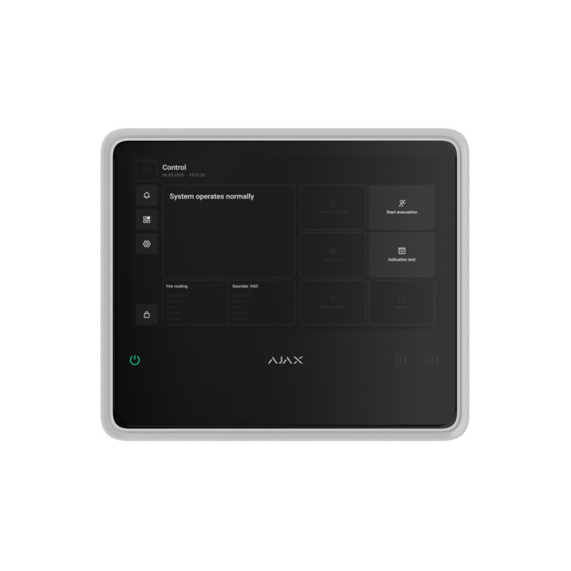 Fire control panel Ajax EN54 Fire Hub 125732.315.WH (white)