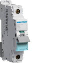 Circuit breaker Hager NDN116 (1P, 16A, D, 10kA, 400V)