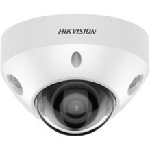 Hikvision Mini Dome DS-2CD2547G2-LS(C) F2.8 (balta, 4MP, ColorVu, 30 m IR, IK08)