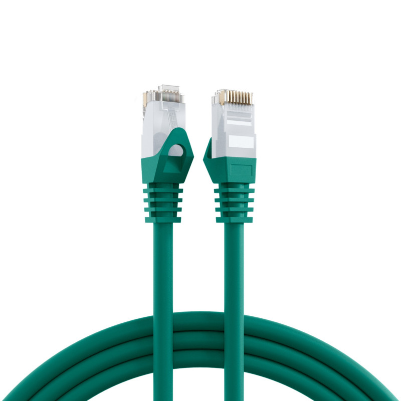 Patch cable U/UTP Cat.6 EFB K8104GN.0.5 (0.5 m, LSZH, CCA, green)