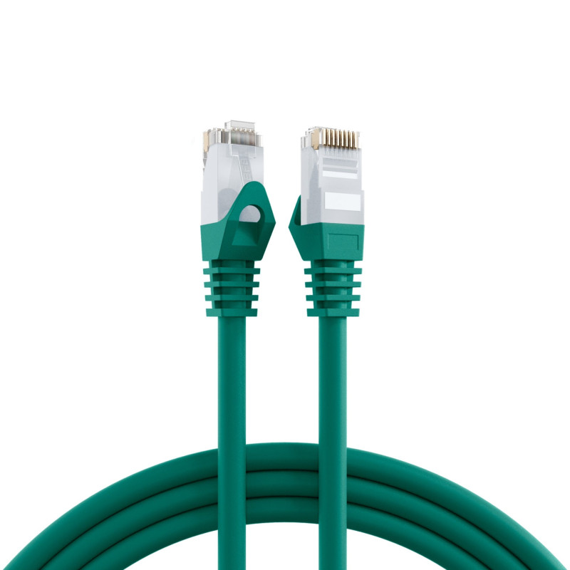 Patch cable U/UTP Cat.6 EFB K8104GN.1 (1 m, LSZH, CCA, green)