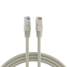Patch cable U/UTP Cat.5e EFB K8456.10 (10 m, PVC, CCA, gray)