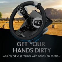 „Logitech G Farm Simulator“ sunkiosios technikos rinkinys „Logitech G Farm Simulator“ sunkiosios technikos rinkinys