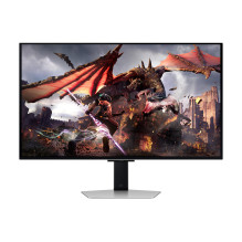Monitor, SAMSUNG, 32", Gaming / Smart / 4K, Panel OLED, 3840x2160, 16:9, 0.03 ms, Speakers, Swivel, Pivot, Height a