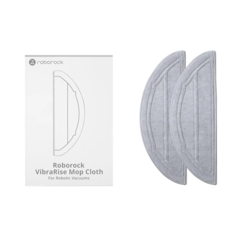 Vacuum Cleaner Accessory, ROBOROCK, Map Cloth Vibrarise, Grey, For S8 Pro / S8 Pro+ / Q10 VF / Q10 VF+, 8.02.0436