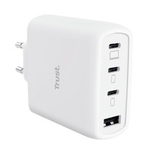 MOBILE CHARGER WALL MAXO 65W / 4-PORT GAN WHITE 26068 TRUST