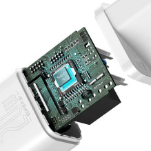 Pakrovėjas - Baseus Super Si 20W USB Type-C Greitas Įkrovimas Baltas