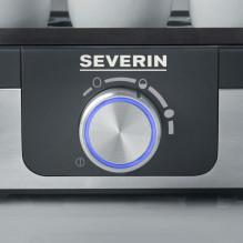 Home and Kitchen Appliances - Severin EK 3163 Egg Boiler 3 Eggs Adjustable Hardness Stainless Steel