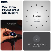 Motorola Moto Watch 3.63 cm (1.43") OLED 47 mm Digital Touchscreen Black GPS (satellite)