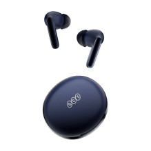 Headphones - QCY T13 ANC2 (Bluetooth 5.3, 30h playback, 4 microphones) Blue