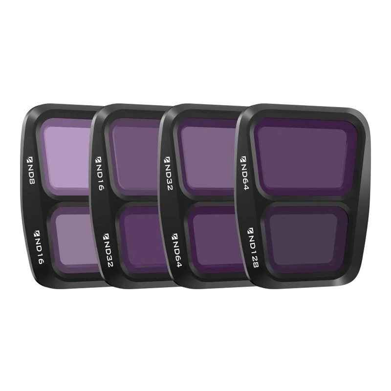 Filter - Freewell 4-piece Split ND Filter Set for DJI Air 3 ND8 / ND16 ND32 / ND64 ND64 / ND128