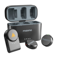 Mikrofonas - Maono WM650 A2 Wireless System (2 Transmitters, 300m Range, 9h Battery)