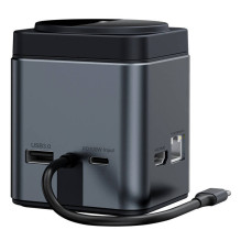 Docking Station - Blitzwolf BW-TH17 9-in-1 USB 3.0 HDMI 4K 15W Charger Black