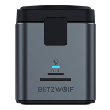 Dokavimo stotis - Blitzwolf BW-TH17 9-in-1 USB 3.0 HDMI 4K 15W įkroviklis juodas