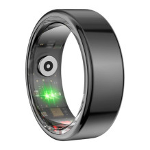 Sveikatos stebėjimo priemonė - COLMi R02 Smart Ring (širdies ritmas, miegas, deguonis, 21 sporto režimas, juoda)