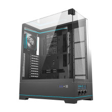 Compact case - darkFlash DY450L PRO ATX Mid Tower, 8 fans, USB-C, black