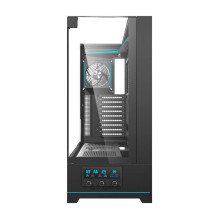 Compact case - darkFlash DY450L PRO ATX Mid Tower, 8 fans, USB-C, black