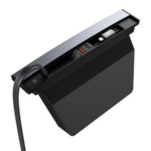 Car accessory - Baseus T-Space Hub (USB-C, USB-A, 45W, Black)