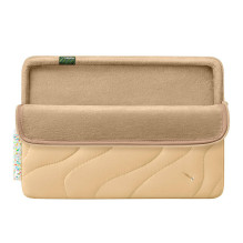 Case - tomtoc Terra-A27 14" laptop case, CornerArmor, recycled materials, beige