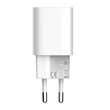 Įkroviklis - LDNIO A2318M 20W USB-C į Lightning kabelis baltas