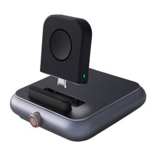 Įkroviklis - Joyroom JR-WQW03 Magnetinis įkroviklis Apple Watch 3W USB-C Juodas