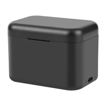 Įkrovimo dėklas - Puluz Insta360 X4 Dual Battery Charger, Memory Card Storage, Juoda