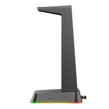 Ausinių laikiklis - ONIKUMA ST-2 USB 2.0, RGB apšvietimas, juodas