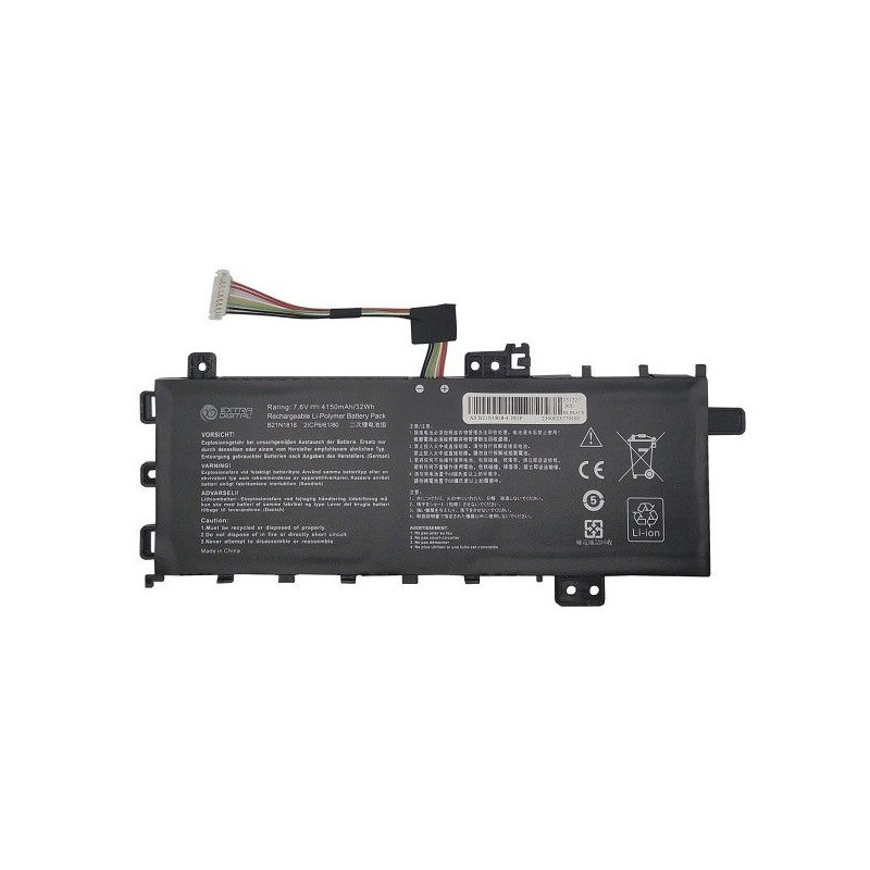 Pakaitinė baterija ASUS B21N1818, 4150mAh