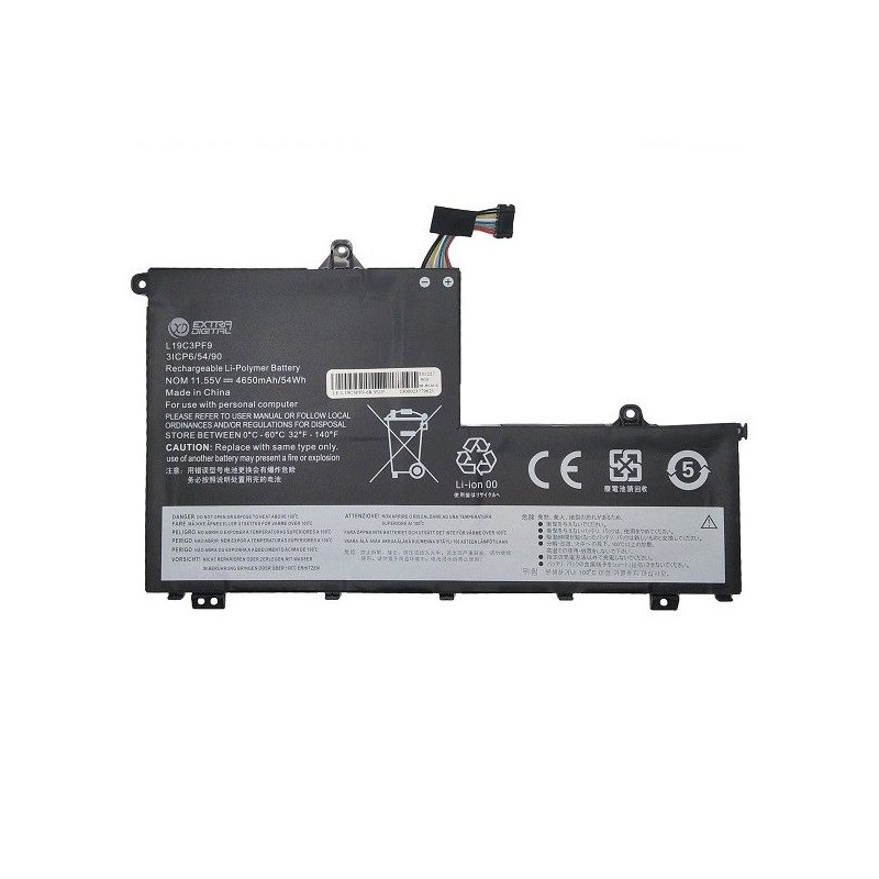 Pakaitinė baterija LENOVO L19C3PF9, 4650mAh