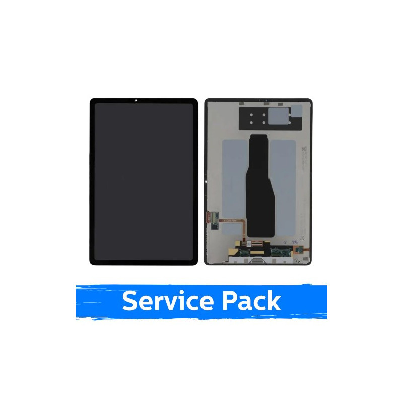 Screen for Samsung X406 / X400 Tab S10 Lite black with frame (Service Pack)