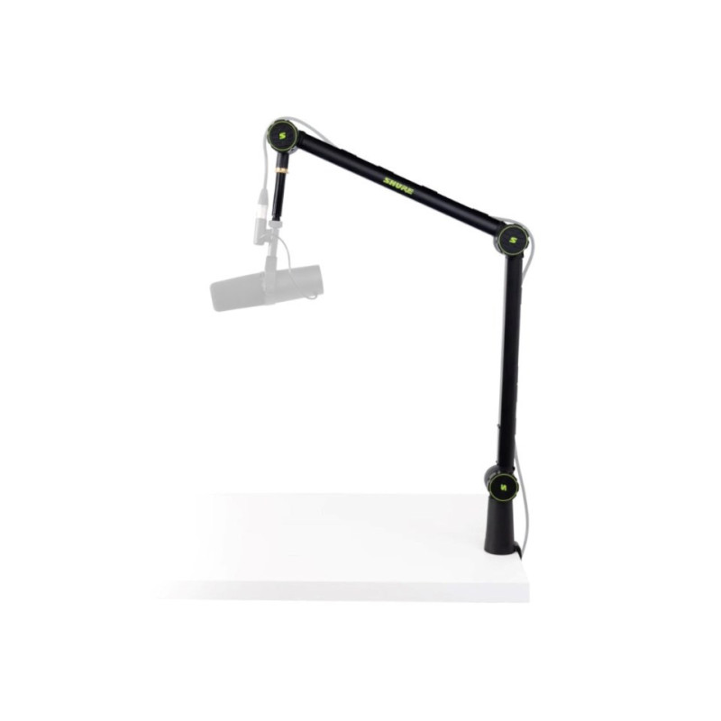 Microphone Stand - Shure SH-BROADCAST1 Adjustable Steel Desk Stand Black