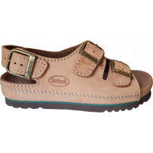 Footwear - Scholl AIR BAG BACK STRAP Slippers Size 39, Bronze