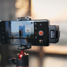 Mikrofoninis krawatowe BOYA BOYAMIC 2-02 be przewodowe 2,4 GHz - czarne