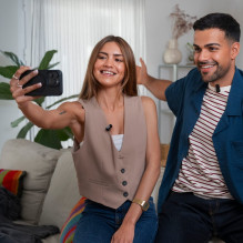 Belaidžiai mikrofonai BOYA mini 2-02