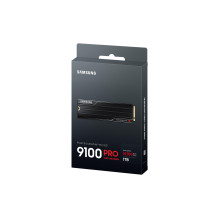 SSD, SAMSUNG, 9100 PRO, 1TB, M.2, PCIe Gen5, NVMe, TLC, Rašymo greitis 13300 MB/s, Skaitymo greitis 14700 MB/s, 2,38 mm,