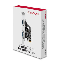 NET CARD PCIE 2PORT 250KBPS / SPLP PCEA-S2N AXAGON