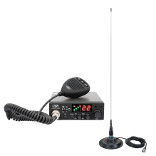 PNI radijas PNI ESCORT CB 8001L ASQ + CB PNI ML145 antena su magnetu 145 / PL PNI radijas PNI ESCORT CB 8001L ASQ + CB PNI ML145 antena su magnetu 145 / PL