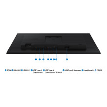 LCD Monitor, SAMSUNG, 27 ", 1920 x 1080 pixels, Full HD, Native aspect ratio 16:9, LCD, Flat, LS27D402GSUXXE