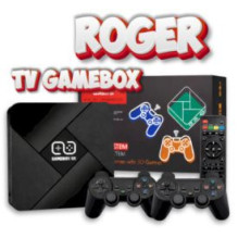 Spēļu konsole RoGer TV + Game Box G5 Retro 64GB