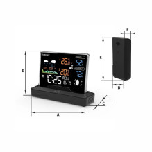Manta MTO100B vėjuota juoda