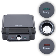 Lovio LVWF001BK vaflinė 1400W juoda Lovio LVWF001BK vaflinė 1400W juoda