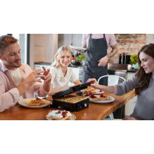 Lovio LVWF001BK vaflinė 1400W juoda Lovio LVWF001BK vaflinė 1400W juoda