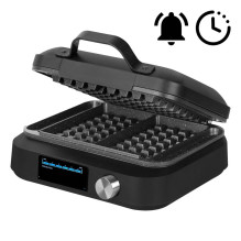 Vaflių keptuvė „Lovio LVWF002BK“, 1500 W, juoda Vaflių keptuvė „Lovio LVWF002BK“, 1500 W, juoda