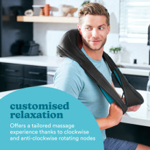 Homedics NMS-50H Shiatsu kaklo ir pečių masažuoklis + šiluma