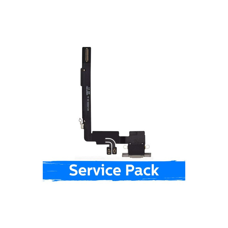Krovimo lizdas skirtas Apple iPhone 16 Pro Max su lanksčiąja jungtimi / Black Titanium / (Service Pack)