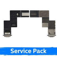 Krovimo lizdas skirtas Apple iPad Air 13 (2025) su lanksčiąja jungtimi / Silver / (Service Pack) / Wi-Fi + Cellular